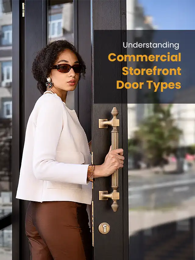 Understanding Commercial Storefront Doors Types